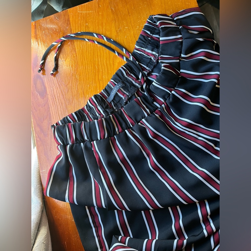 Striped Pant’s Ladies L Business/Casual Style